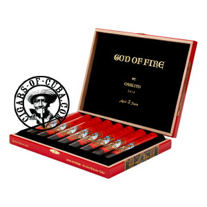 Arturo Fuente God of Fire By Carlito - Churchill Box of 10
