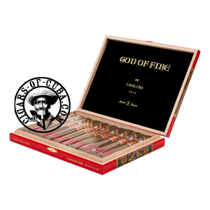 Arturo Fuente God Of Fire By Carlito - Diademas 56 Box of 10