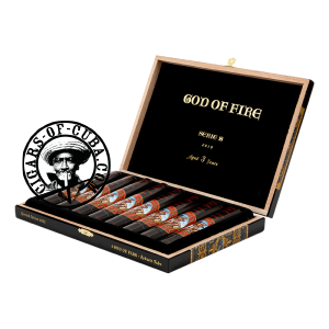 Arturo Fuente God Of Fire Serie B - Robusto Tubos Box of 8