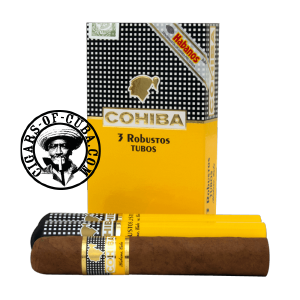 Cohiba Robustos Tubos Pack of 3