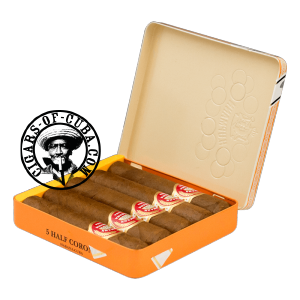 H.Upmann Half Corona Tin of 5 Box of 5