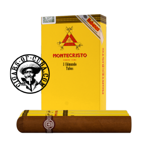 Montecristo Edmundo Tubos Pack of 3