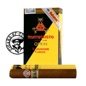 Montecristo Open Junior Tubos Pack of 3