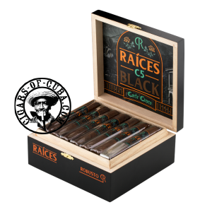 RAICES C5 Black - Robusto Box of 21