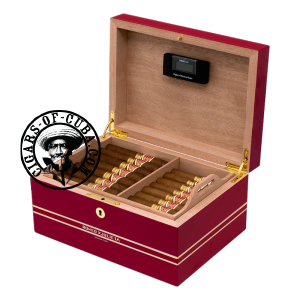 Romeo y Julieta Global Brand Wooden Humidor 2 + 21 Wide Churchills + 24 Petit Churchills Box