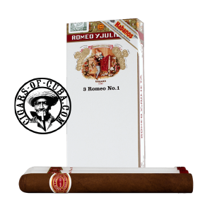 Romeo y Julieta No.1 Tubos Pack of 3