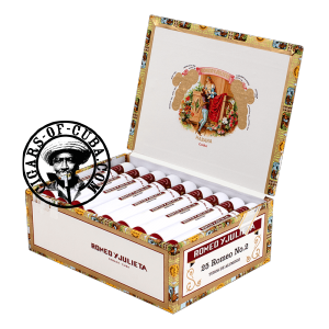 Romeo y Julieta No.2 Tubos Box of 25