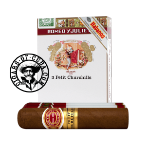 Romeo y Julieta Petit Churchills Tubos Pack of 3