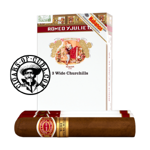 Romeo y Julieta Wide Churchills Tubos Pack of 3