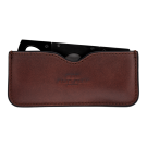 Elie Bleu Cut Case - Leather - Brown Box