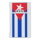 Elie Bleu Lighter - J12 - Cuban Flag Box