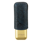 S.T. Dupont Metal Base Cigar Case - Partagas Blue Box